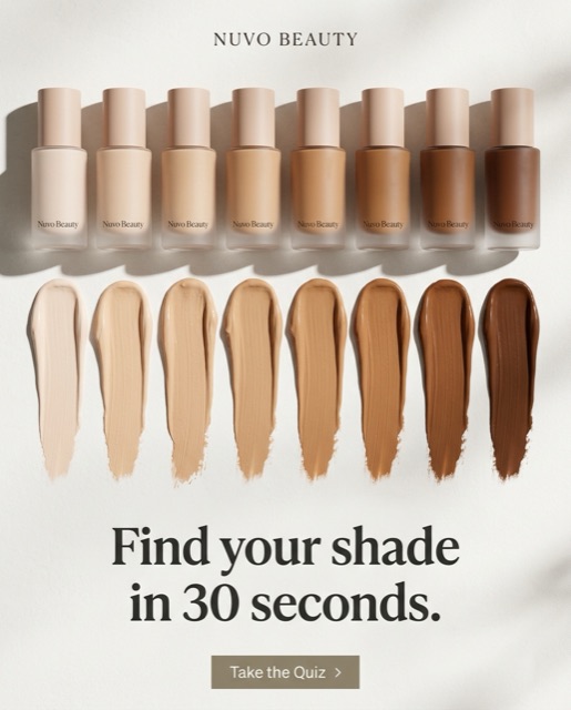 Spec ad for a makeup brand, shade finder