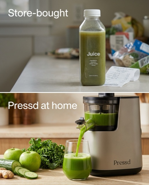 Spec ad for a kitchen brand, before and after