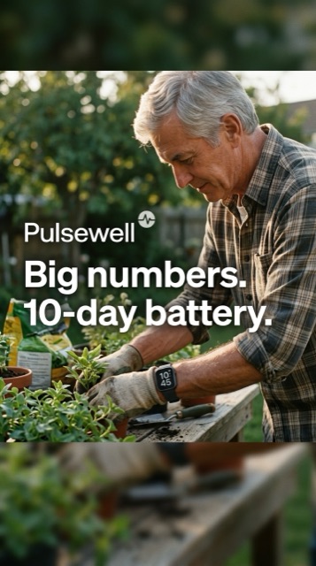 Spec ad for a wearables brand, story · two specs